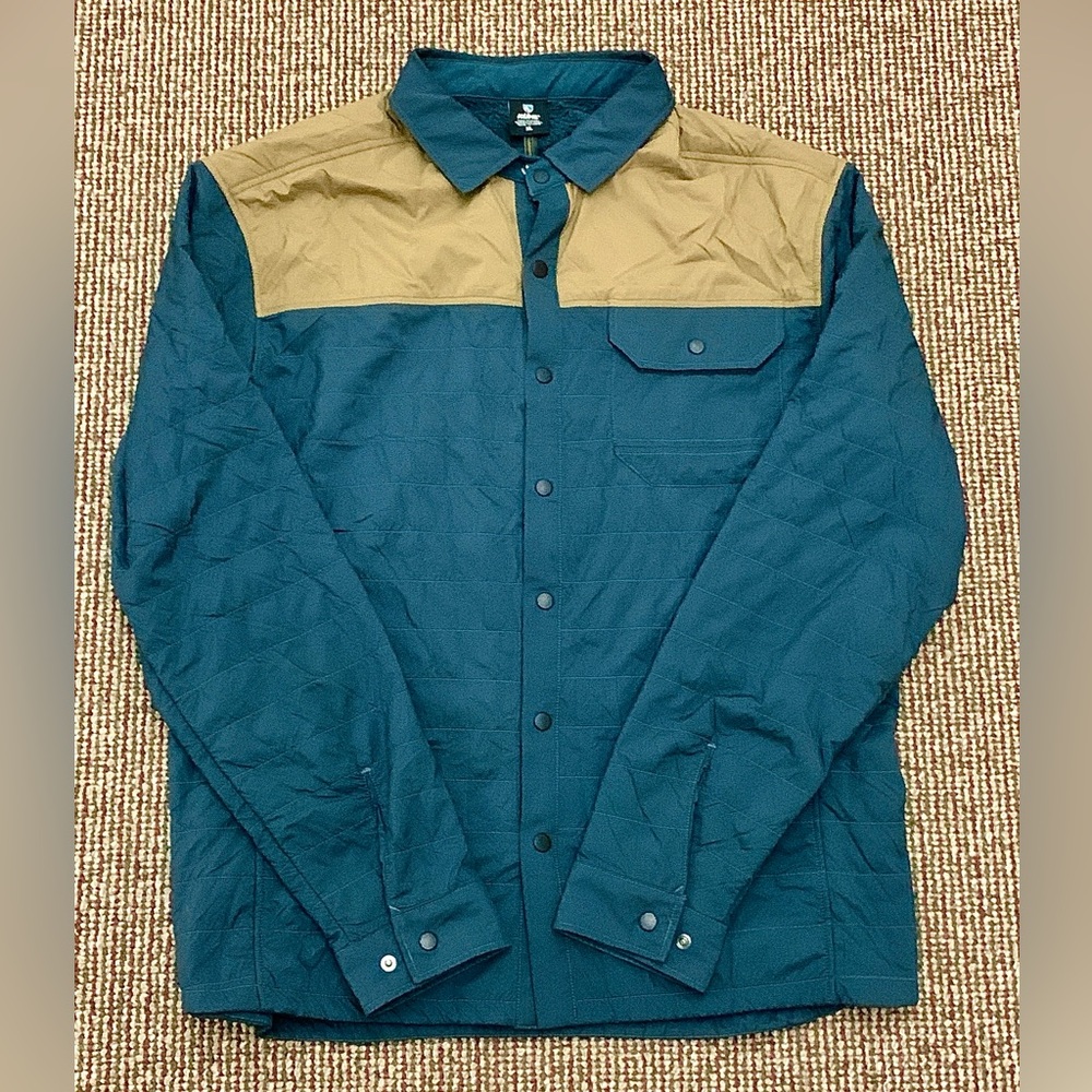 Men’s XL Kuhl THE ONE Shirt Jacket Fitted Water Resistant Packable Puffer Coat